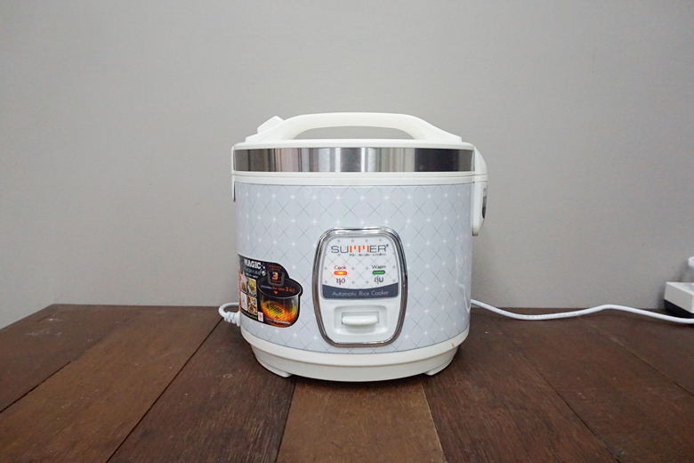 mixed rice in rice cooker 16