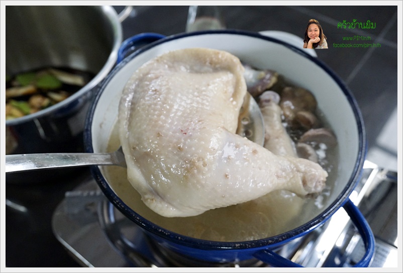 boiled chicken with soy sauce 06