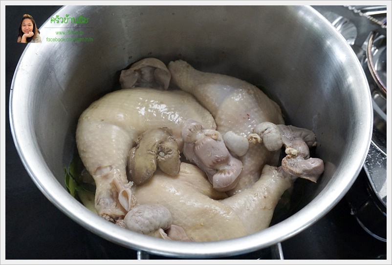 boiled chicken with soy sauce 07