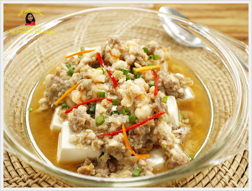 http://www.pim.in.th/images/all-side-dish-pork/steamed-tofu-with-minced-pork/steamed-tofu-with-minced-pork-08.JPG