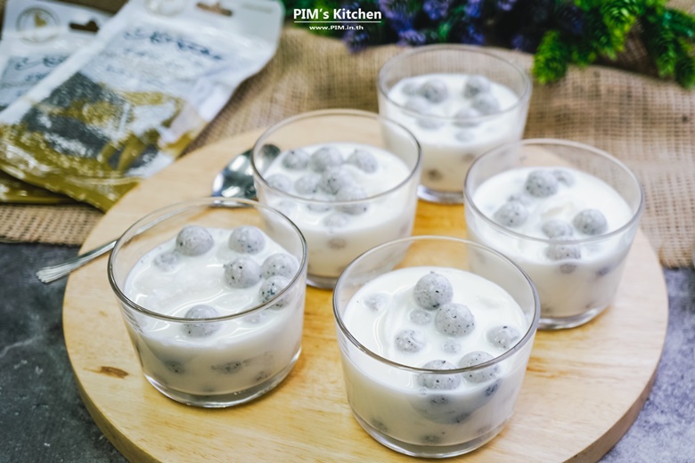 black sesame pudding 03