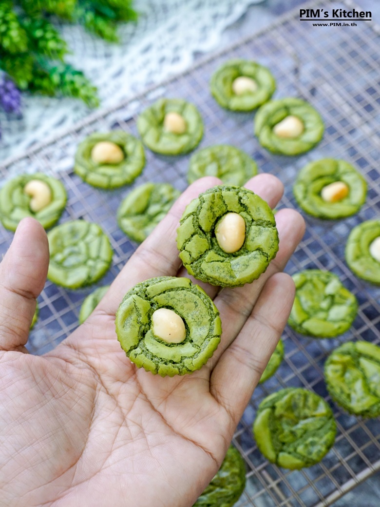 mini matcha brownies 10