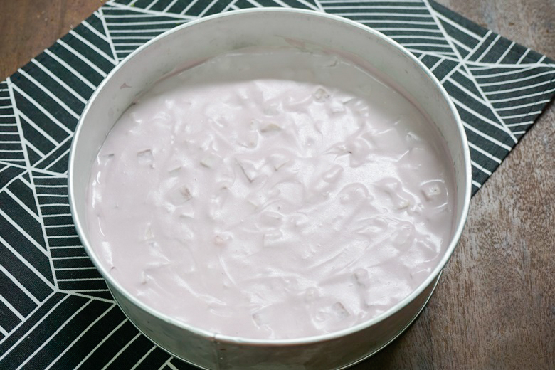 nobake taro cheesecake 17