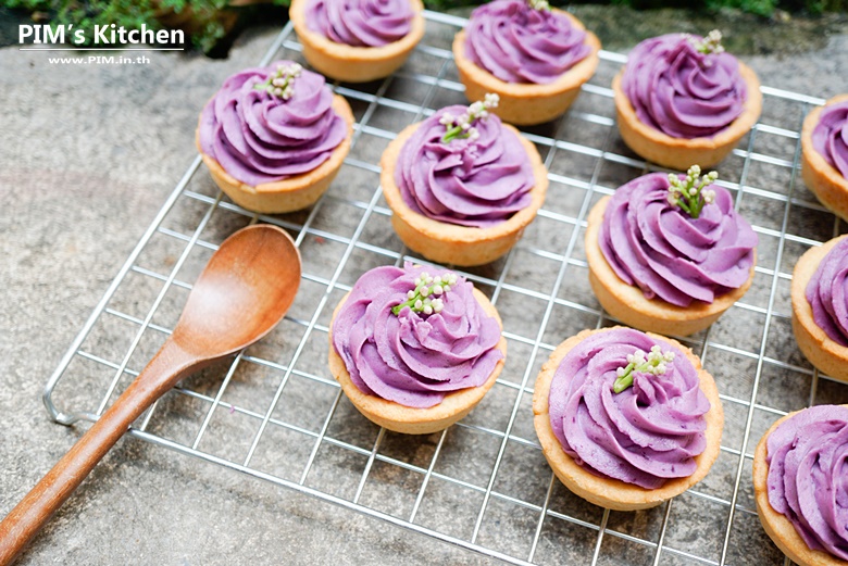 purple sweet potato tart 21