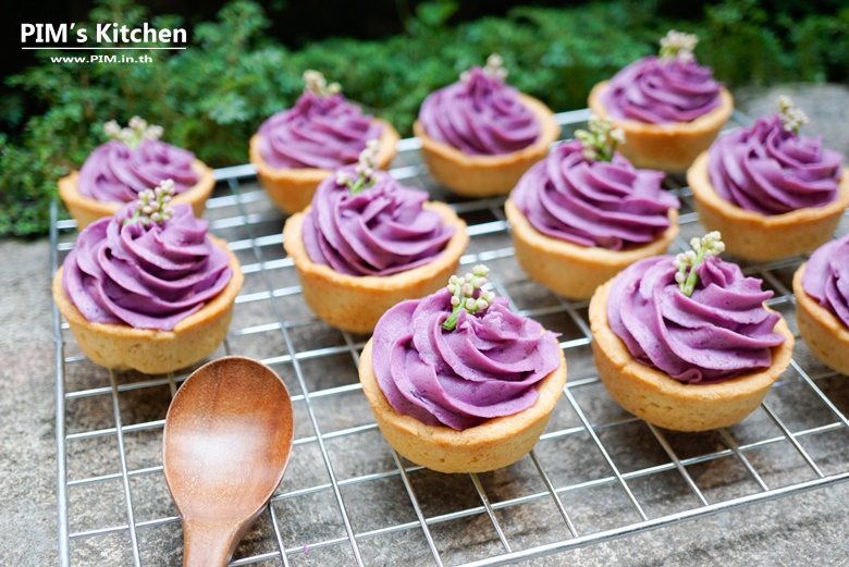 purple sweet potato tart 22