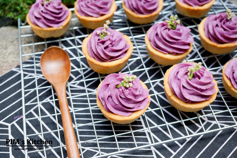 purple sweet potato tart 23