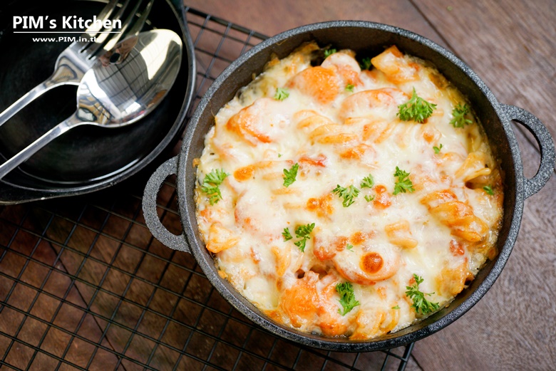 baked pasta with sausage and cheese 22