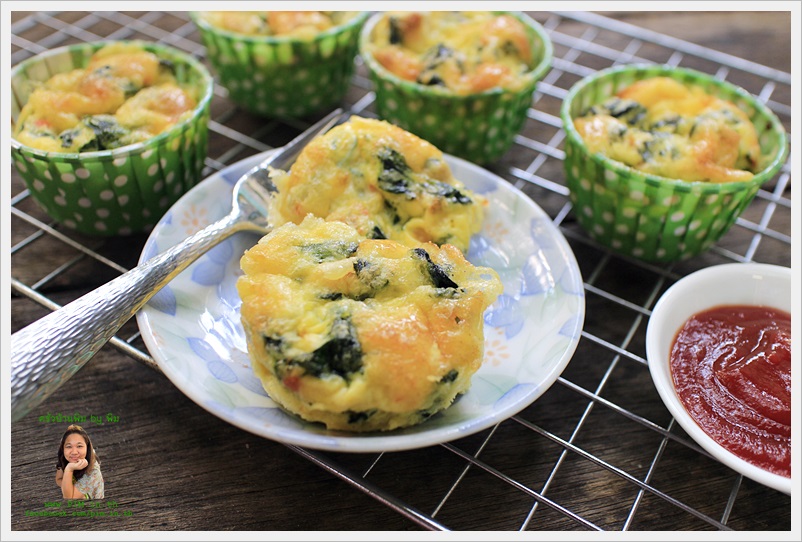 egg muffins spinach cheese 14