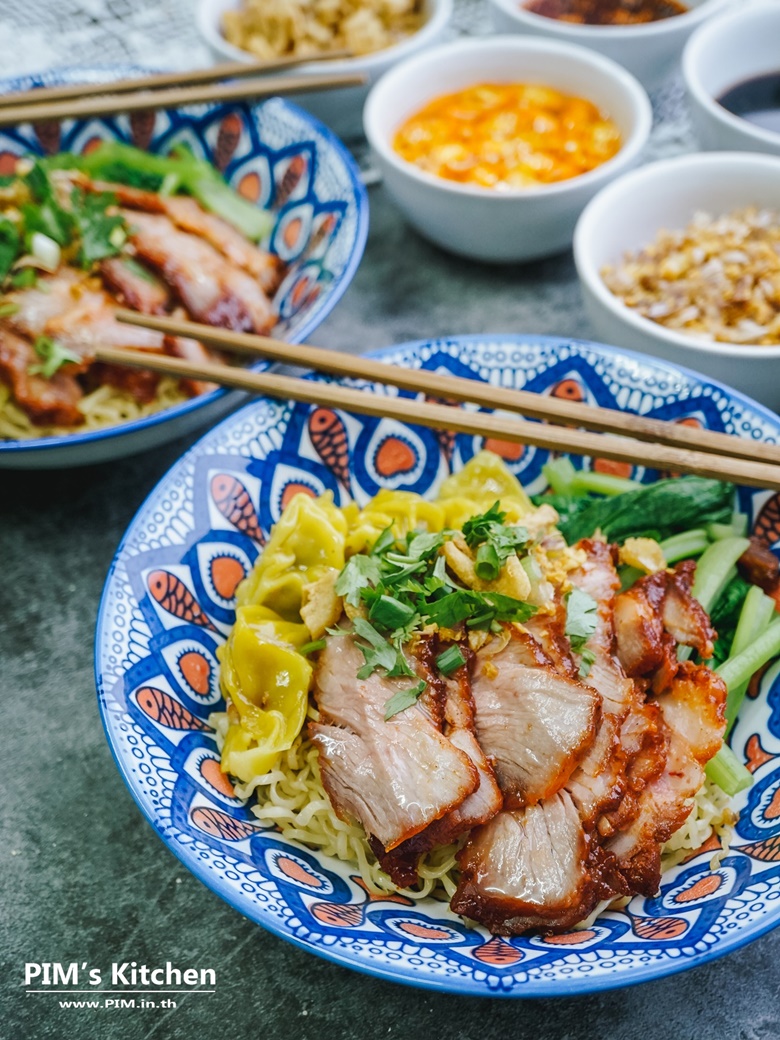 egg noodle with red roasted pork57