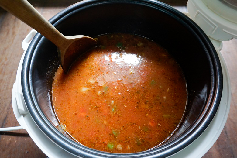 macaroni beef soup 10