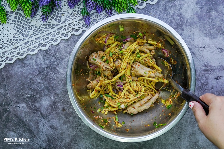 spicy bamboo shoot salad with chicken feet 18