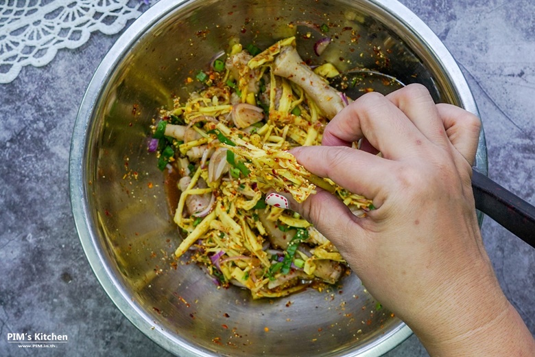 spicy bamboo shoot salad with chicken feet 19