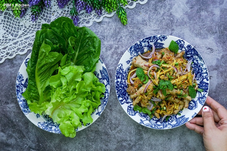 spicy bamboo shoot salad with chicken feet 20