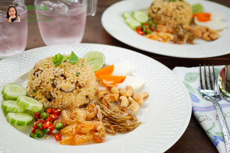 spicy fried rice with mushroom 04