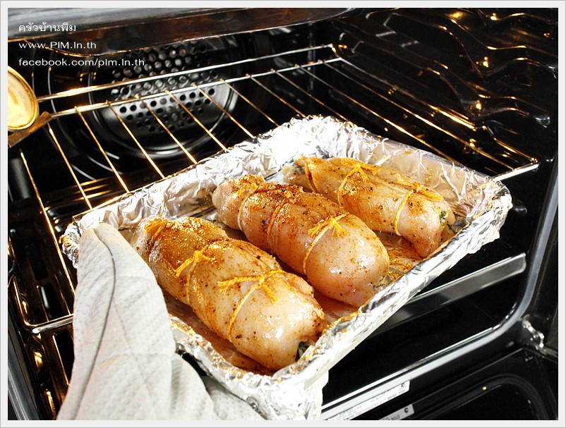 chicken stuffed with spinach and cheese10