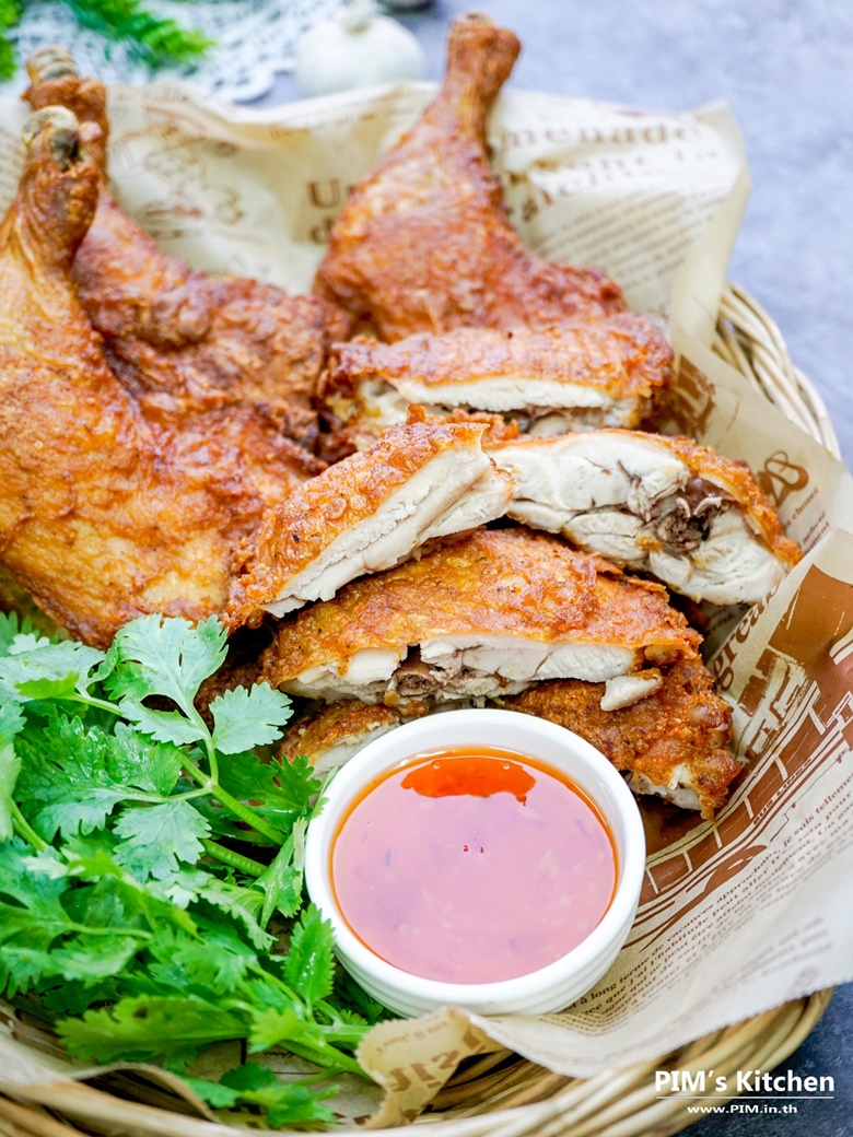 crispy fried chicken with fish sauce 02
