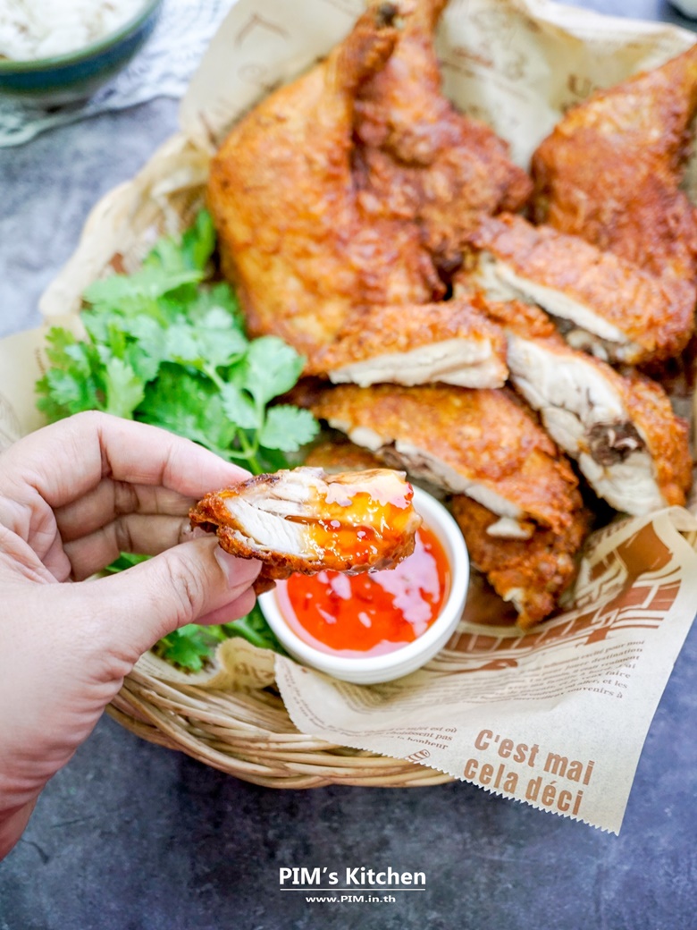 crispy fried chicken with fish sauce 04