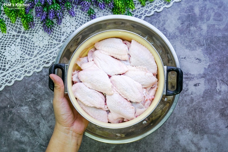 deep fried fermenting chicken wings 02