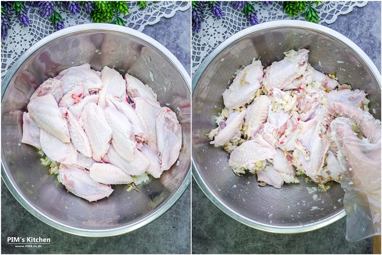 deep fried fermenting chicken wings 03