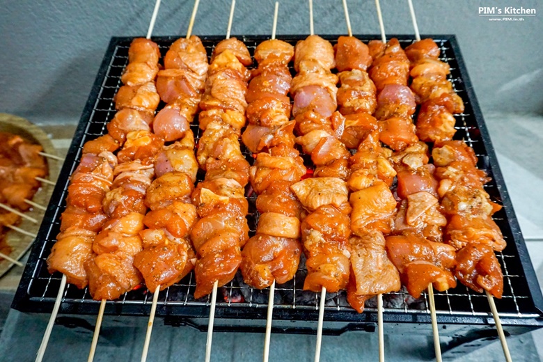 grilled chicken skewers 13