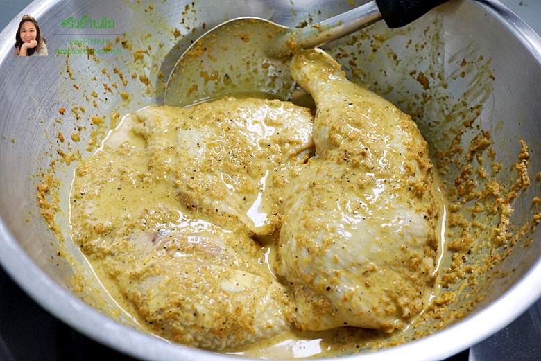 grilled chicken with coconut milk 06