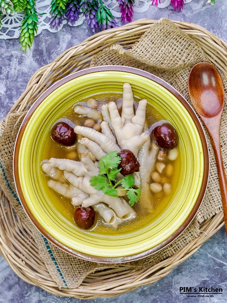 peanuts chicken feet soup 152