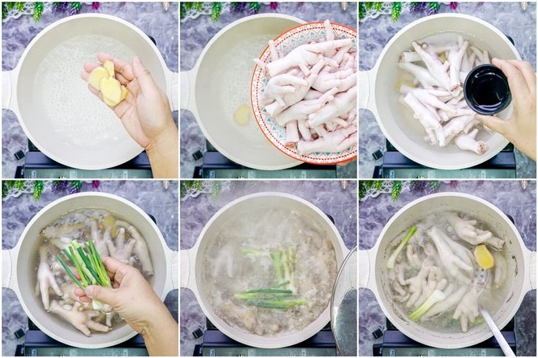 peanuts chicken feet soup 157