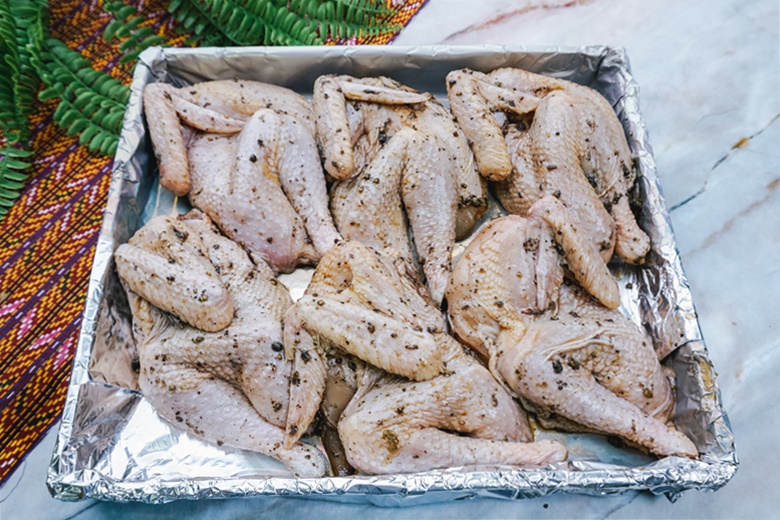 roasted chicken with butter and black pepper 10