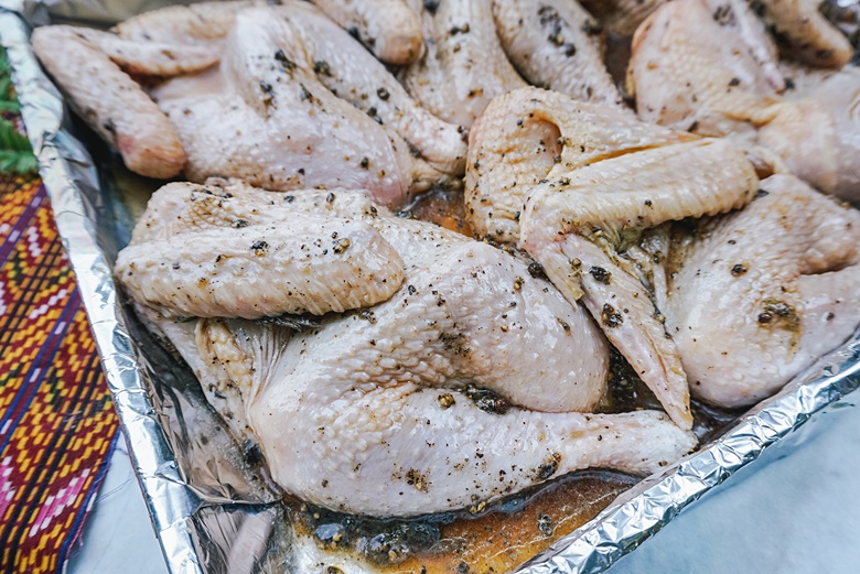 roasted chicken with butter and black pepper 13