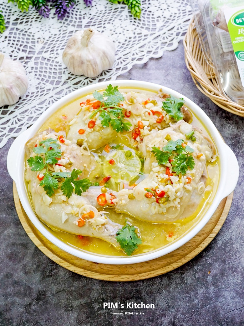 steamed chicken with lime and chillies 09