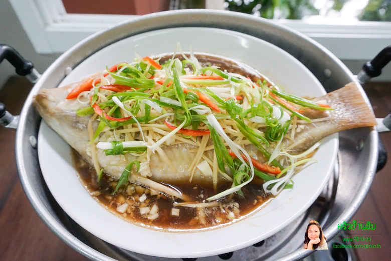 steamed fish with garlic sauce 13