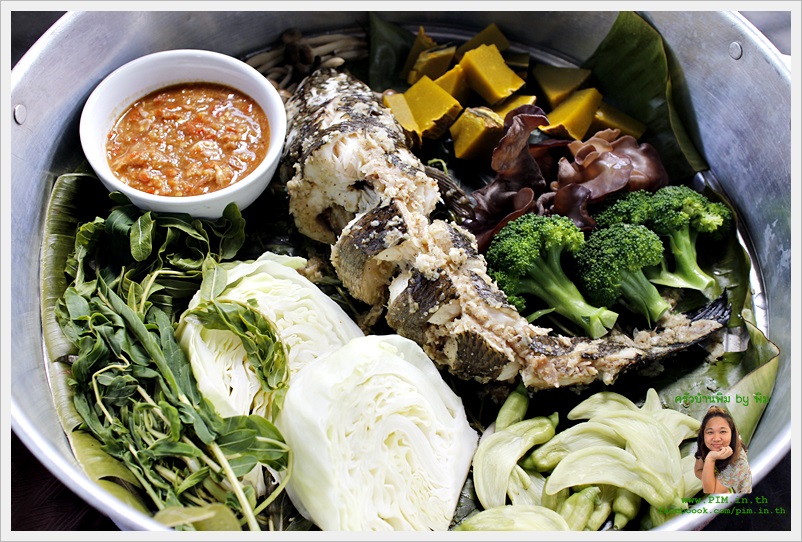 steamed fish with thai herbs 11