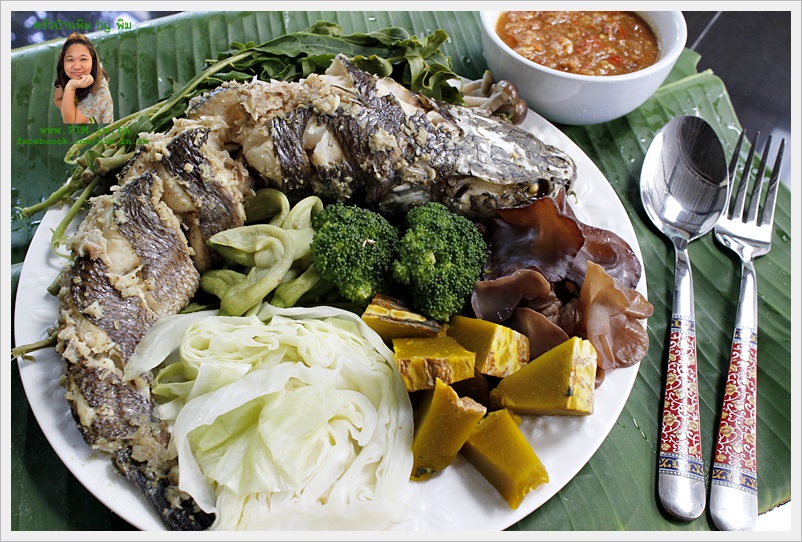 steamed fish with thai herbs 13