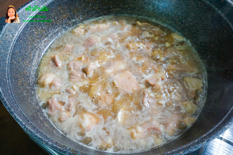braised pork with salted fish 13