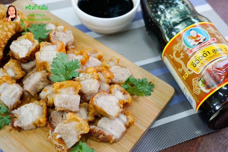 crispy pork with sweet black soya sauce 28