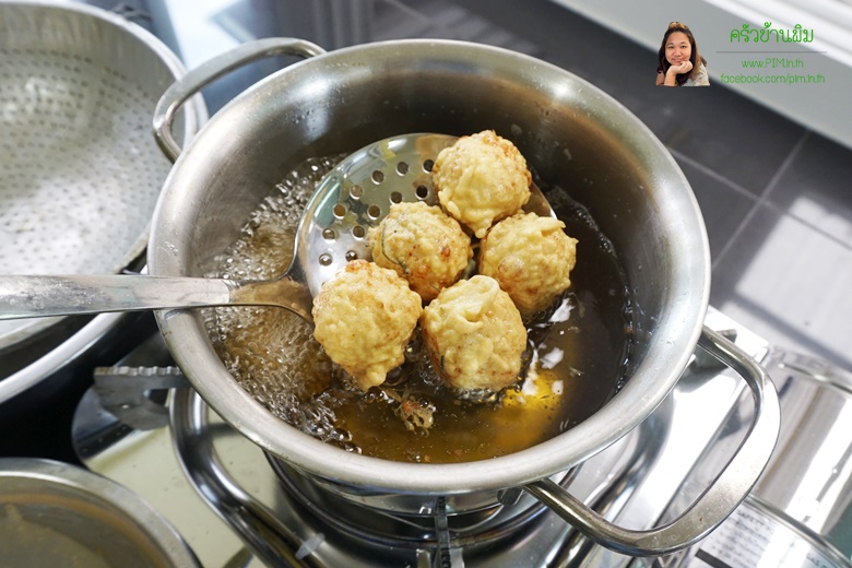 curried rice croquettes with fermented pork 13