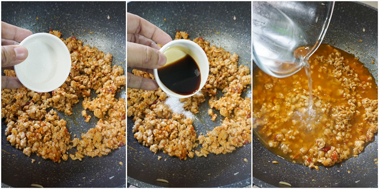fried minced pork with sichuan sauce 17
