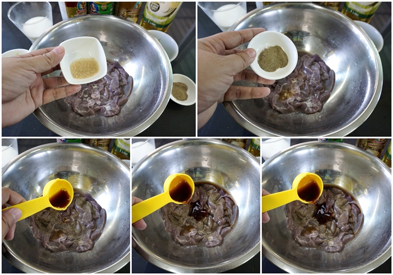 fried pork liver with garlic 04