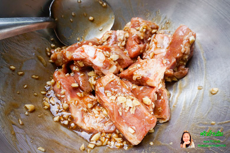 pork ribs braised in garlic sauce 02