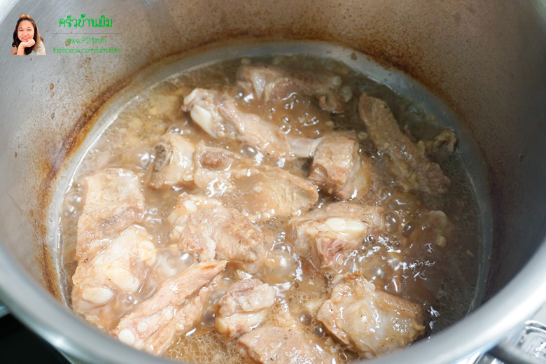 pork ribs braised in garlic sauce 06