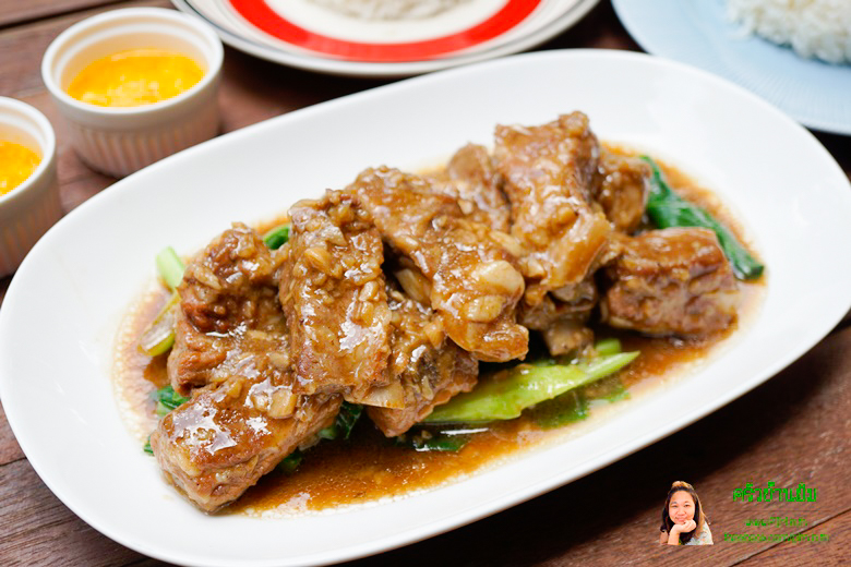 pork ribs braised in garlic sauce 13