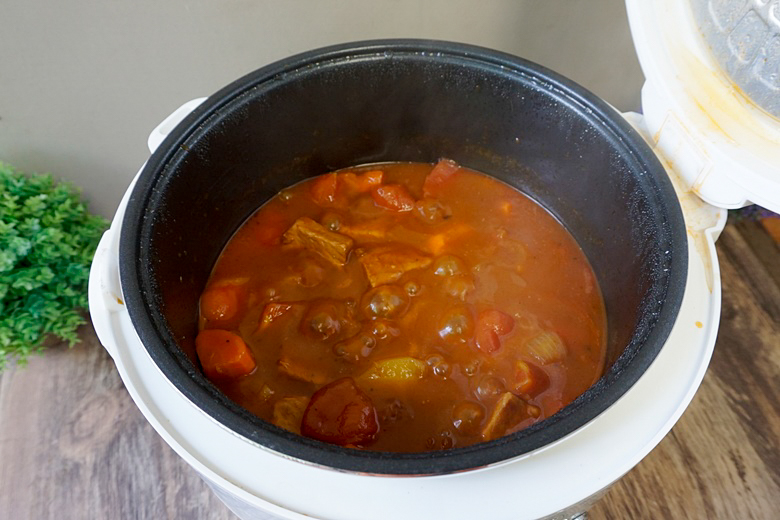 pork stew in rice cooker 13