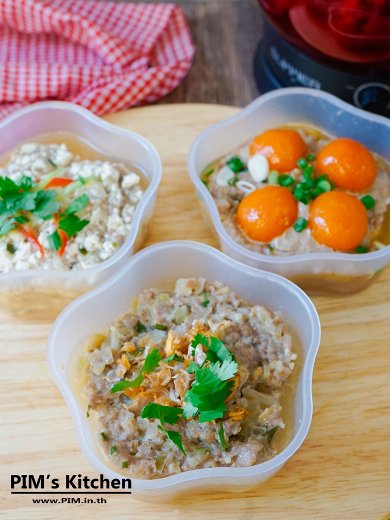 steamed minced pork with egg and tofu 19