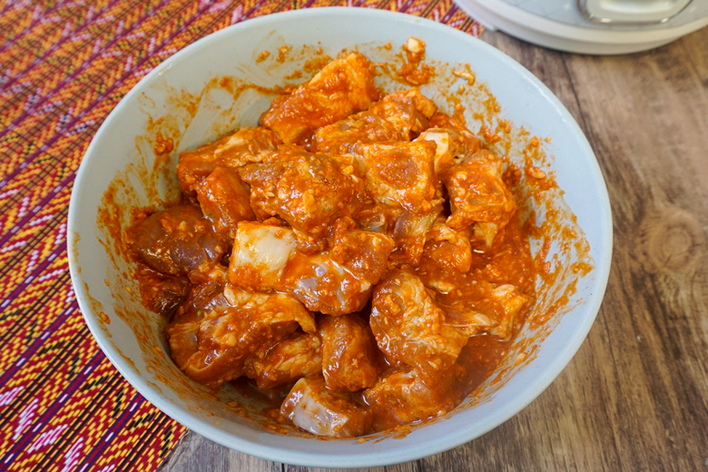 stewed pork ribs with kimchi 09