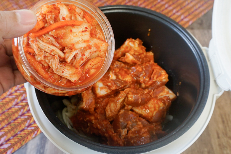 stewed pork ribs with kimchi 14