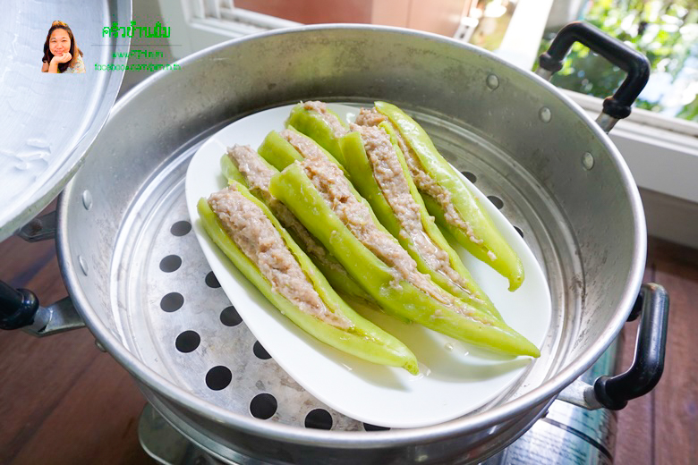 stuffed bell pepper with minced pork 11