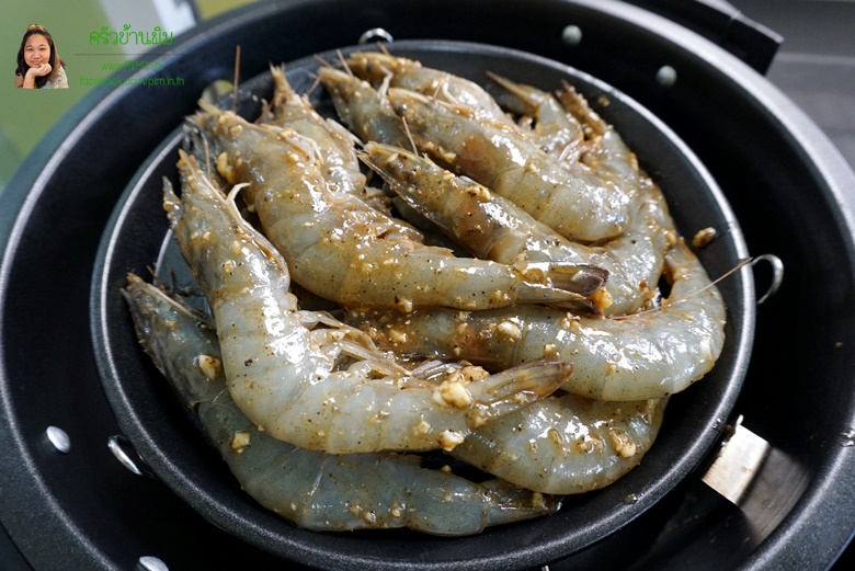 shrimp with garlic and chili sauce 12