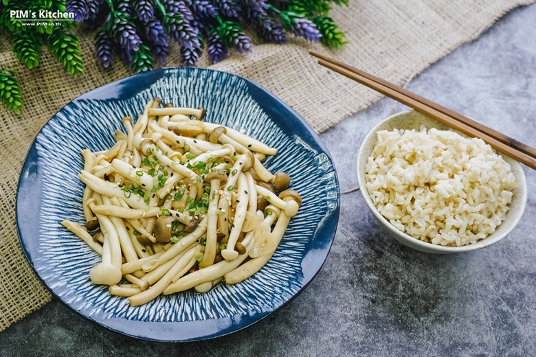 fried mushroom with garlic and butter 6