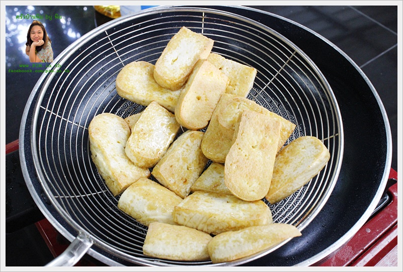 fried tofu with soy saouce 103