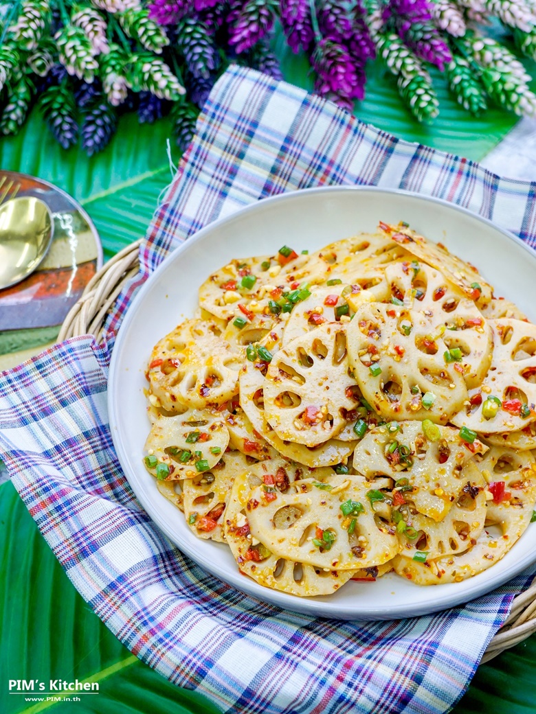 spicy lotus root salad 04